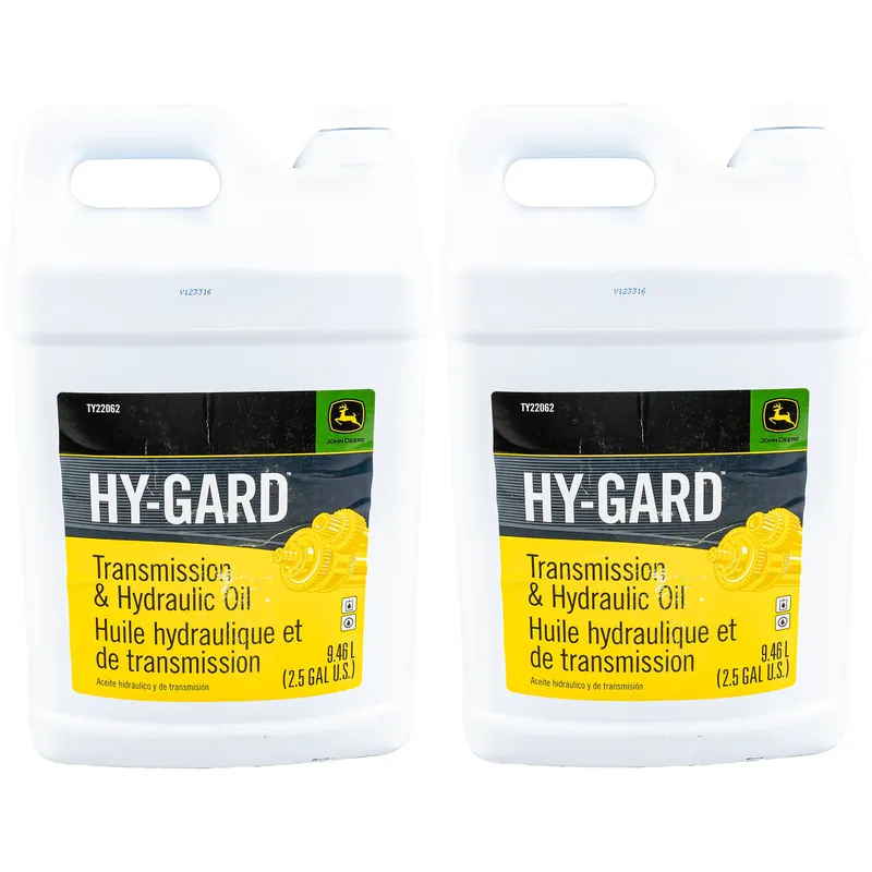 Grab Now John Deere TY22062 2.5 Gallon HY-Gard Oil 2-Pack