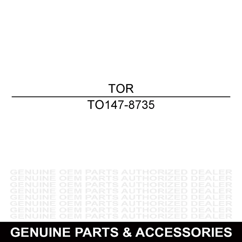 Instant Buy Toro 147-8735 Toro Back Cover