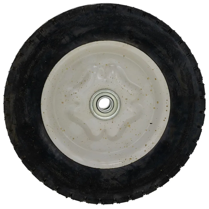 Reduced Price Troy-Bilt 734-1268 Wheel Assembly W/Tire Oyster Gray