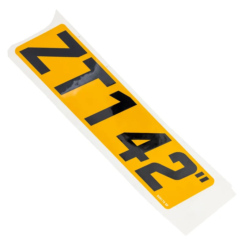 CUB CADET 777D28179 Label Zt1 Big Sale