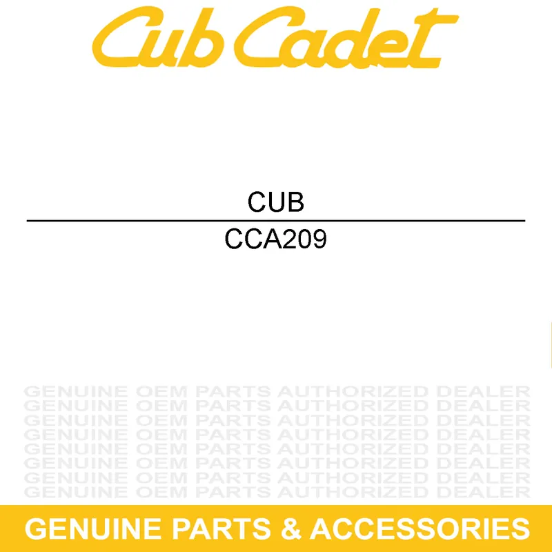 Crafted CUB CADET A209 Idler Arm Assembly