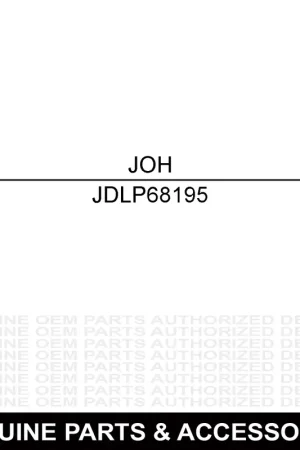 Best Choice John Deere LP68195 Non-Taxable Trademark Item