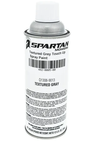 Spartan Mowers 482-0005-00 Textured Gray Spray Paint Certified