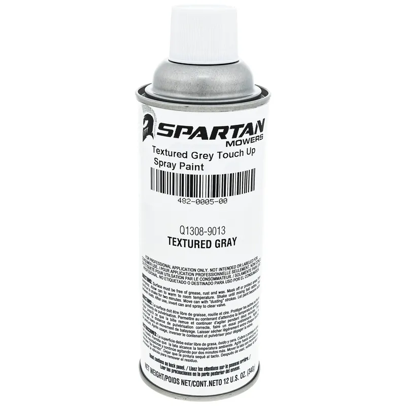 Spartan Mowers 482-0005-00 Textured Gray Spray Paint Certified