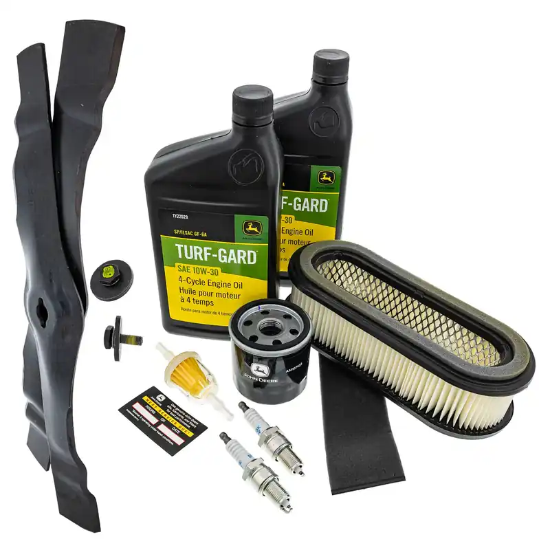 Limited Offer John Deere 1001721 Maintenance Kit w/ Mulching Blades
