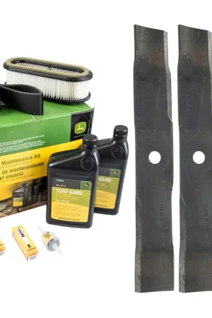 Authentic John Deere 1001720 Maintenance Kit w/ Mulching Blades