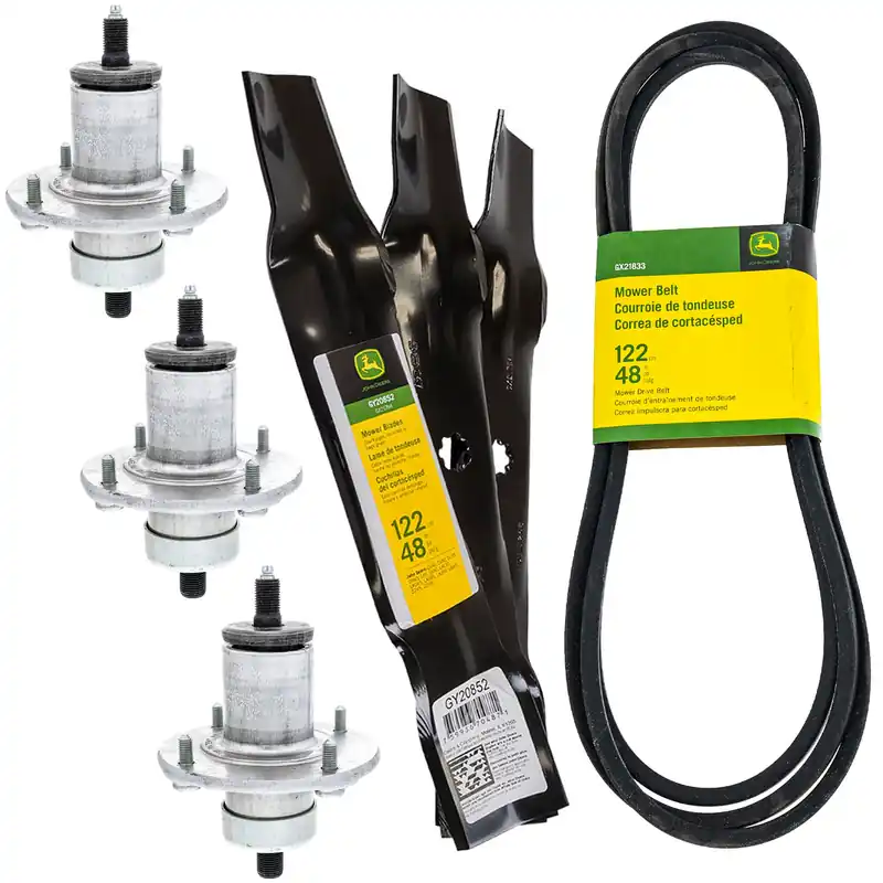 John Deere 1001848 Spindle Blade Belt Kit Express Delivery
