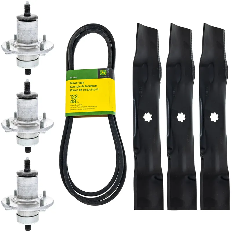 John Deere 1000190 Spindle Blade Belt Kit Deal