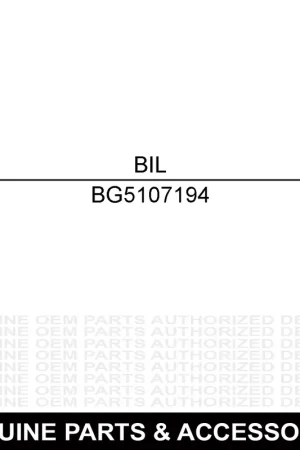 Genuine Billy Goat 5107194 Throttle Cable