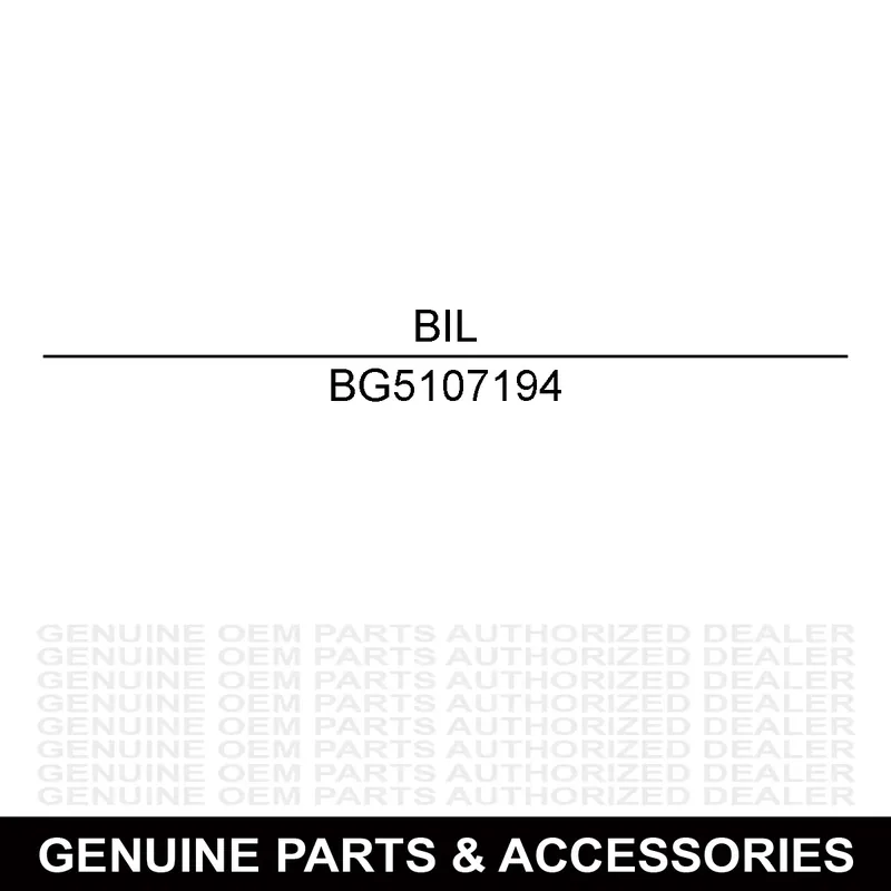 Genuine Billy Goat 5107194 Throttle Cable