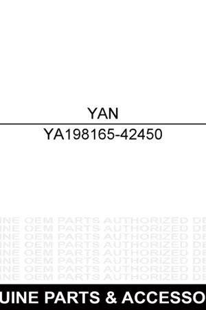 New Release Yanmar 198165-42450 Seal Set