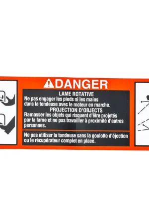 Buy Online John Deere M91044 John Deere Danger Label