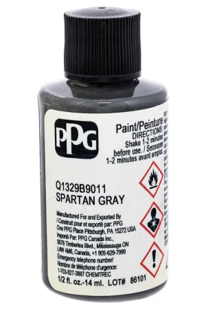 Spartan Mowers 482-0001-00 Gray Touch Up Paint Bottle with Brush Trending
