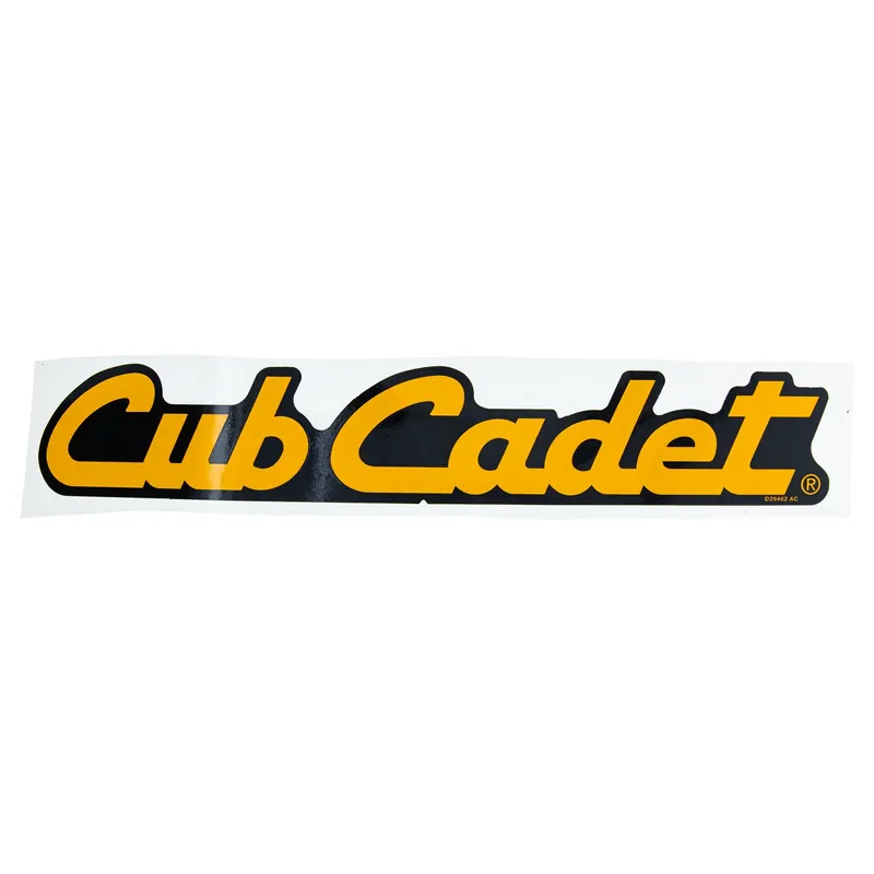 MTD 777D29462 Cub Cadet Decal 777D29462 Premium