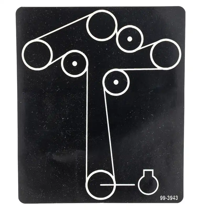 Markdown Exmark 99-3943 Decal