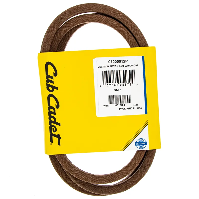 CUB CADET 01005012P CTP PTO Deck Drive V-Belt Popular