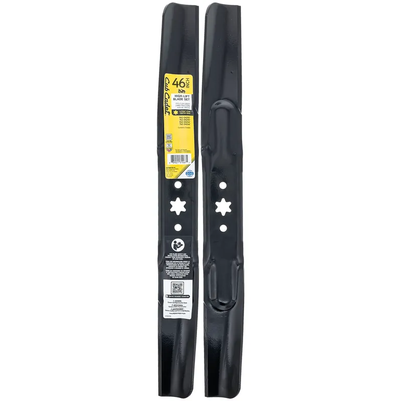 Cheap CUB CADET 490-110-C110 46" High-Lift Blade Set Star Center 2IN1