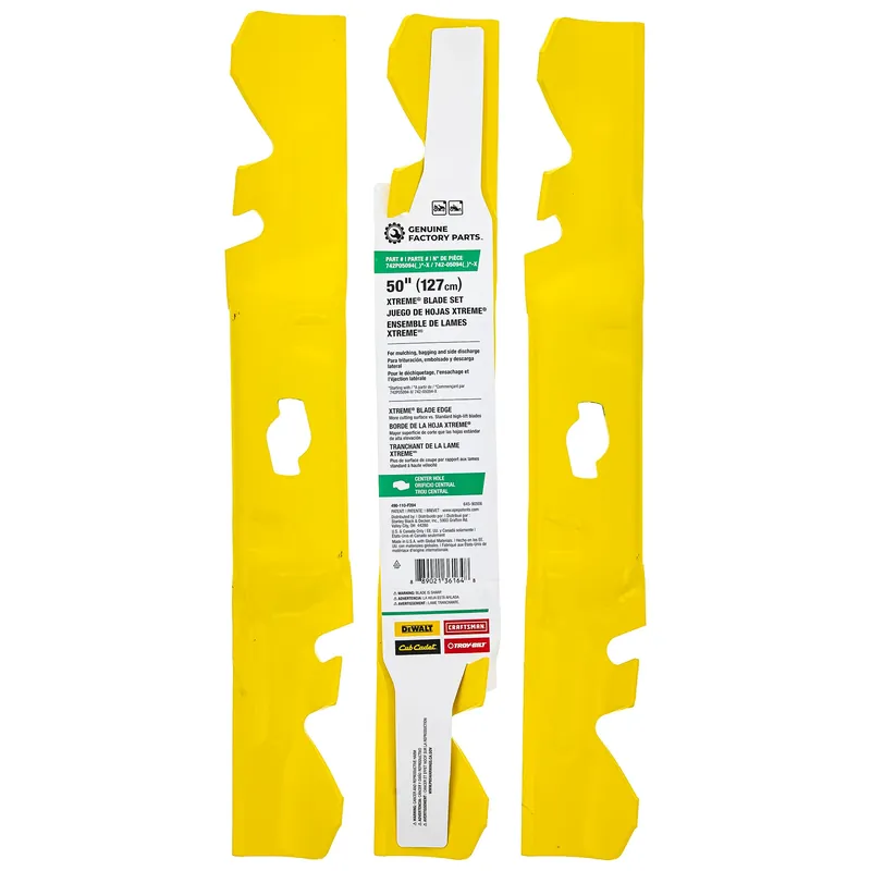 CUB CADET 490-110-F204 Xtreme Blade Set 50" Deck Markdown