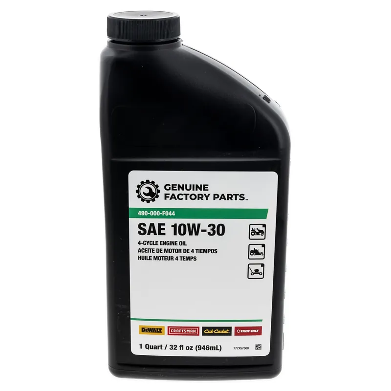 MTD 490-000-F044 SAE 10W-30 Oil 32oz Bottle Buy Online