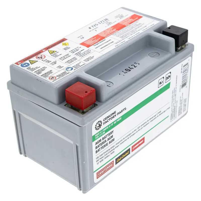 Free Returns MTD 490-280-F016 135CCA 12 Volt AGM Battery