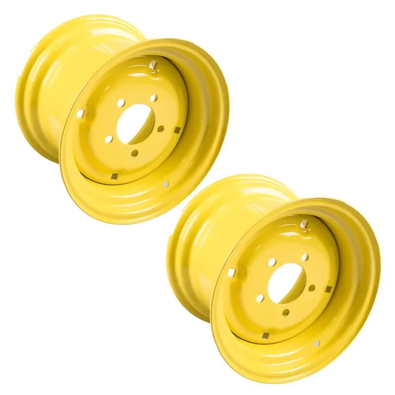 Best Choice John Deere AM123673 Yellow Front 12" Rim 2PK 2-Pack