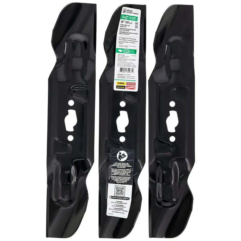 CUB CADET 490-110-F193 50" High-Lift Blade Set S-Shaped Mount Mega Sale