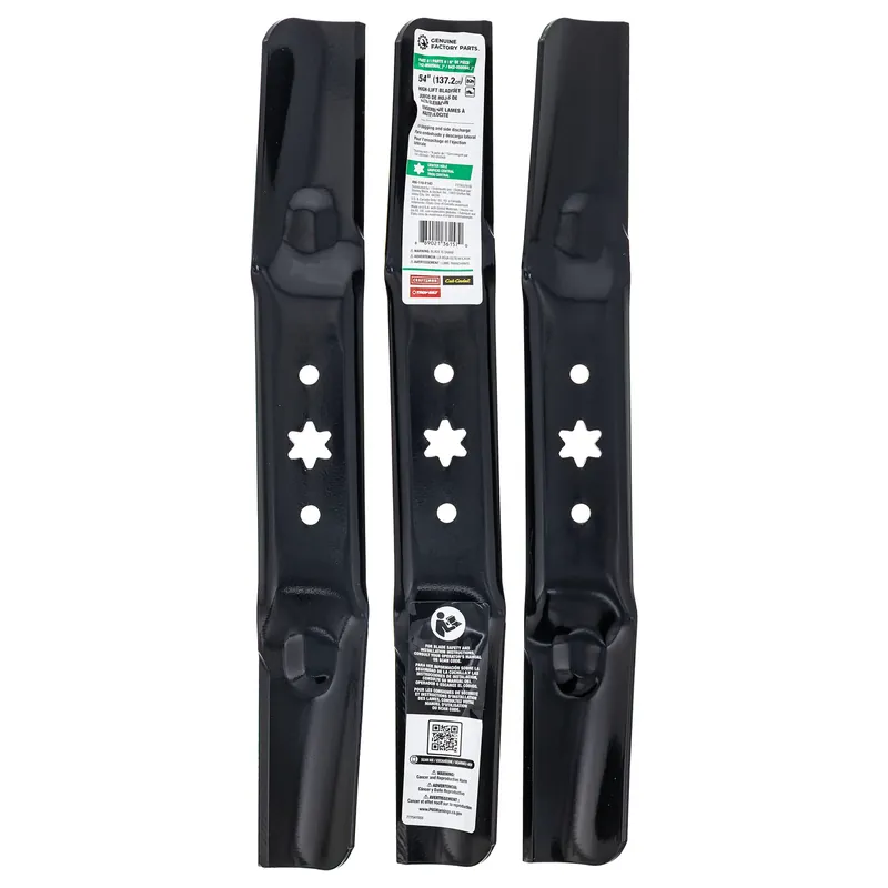Instant Buy CUB CADET 490-110-F143 54" High Lift Blade Set 6-Point Star Mount