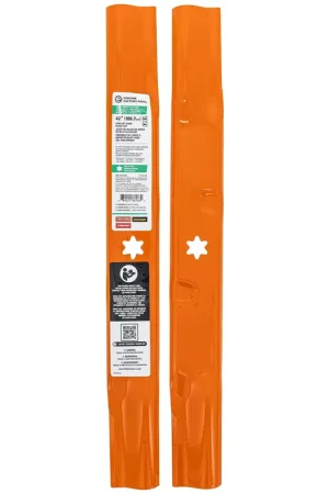 Weekend Sale MTD 490-110-F180 42" Low-Lift Sand Blade Set 6-Point Star Mount