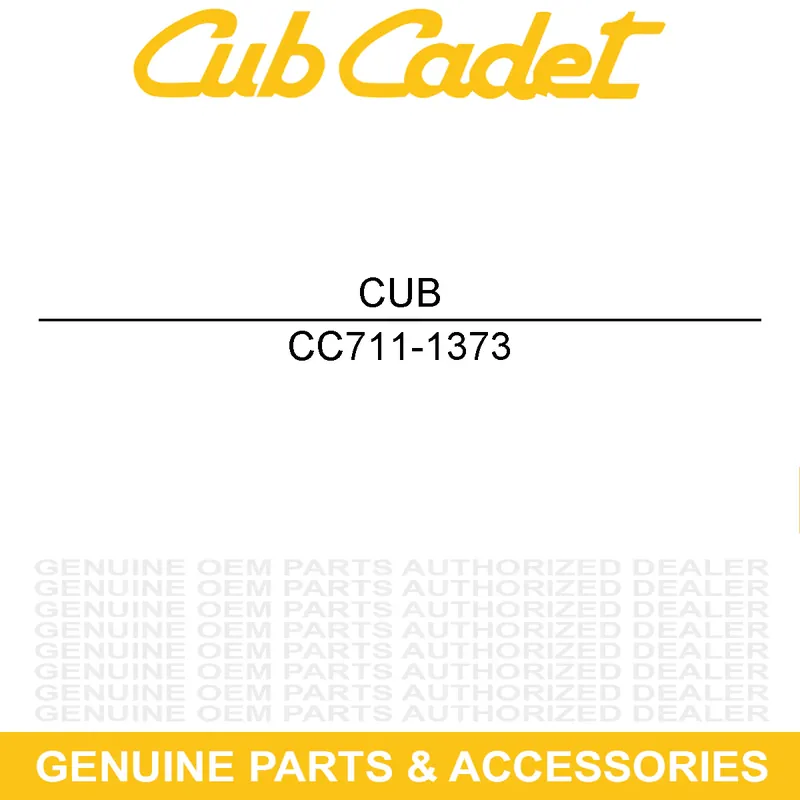 CUB CADET 711-1373 Pto Actuator Shaft Deal