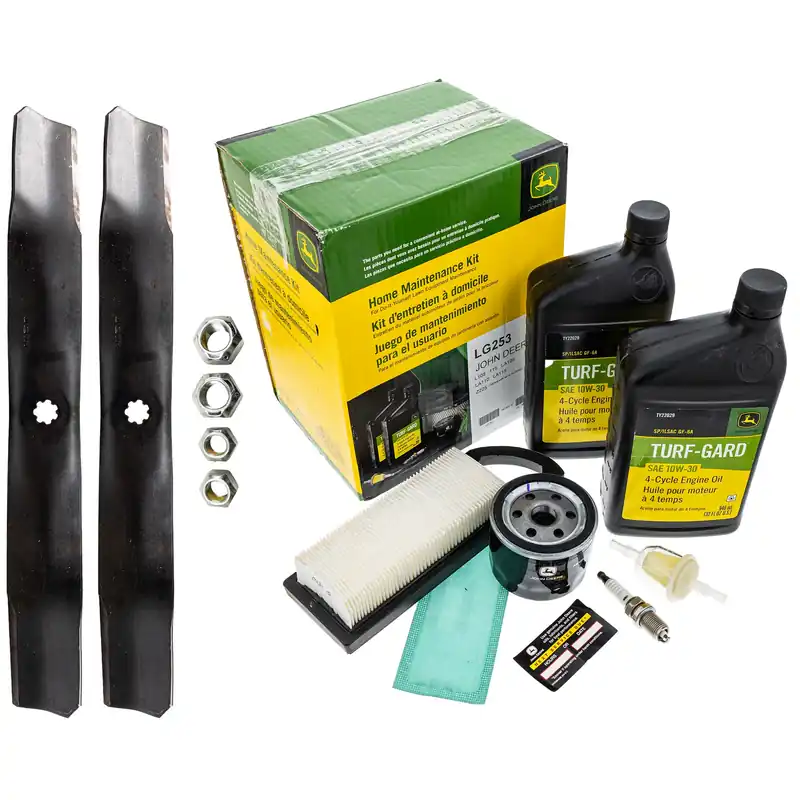 John Deere 1002080 Maintenance Kit + Highlift Blades Limited Offer