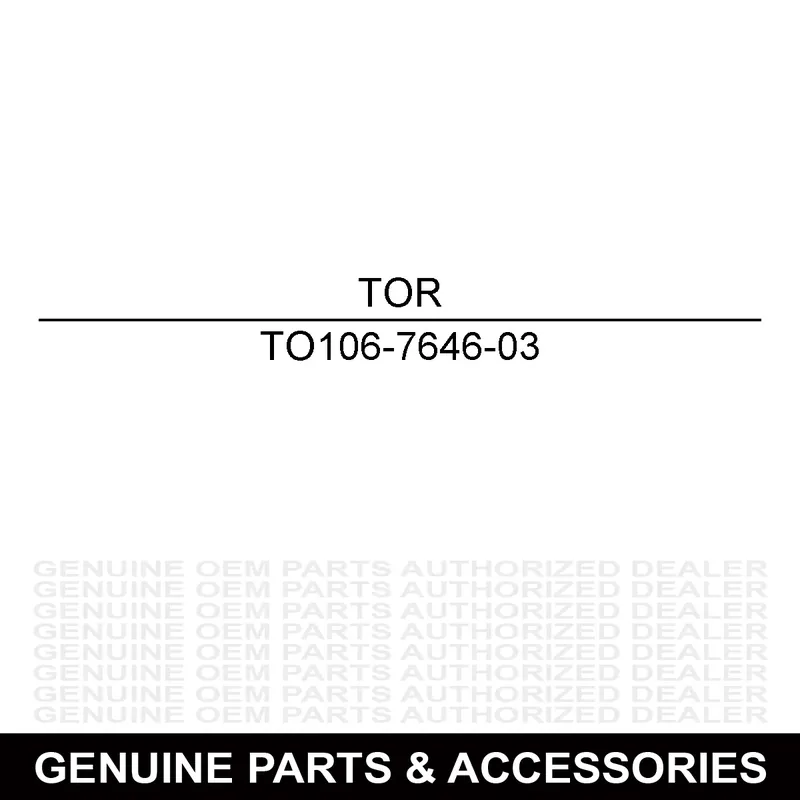 Toro 106-7646-03 Plow Blade Assembly .38 X 12 Special Offer