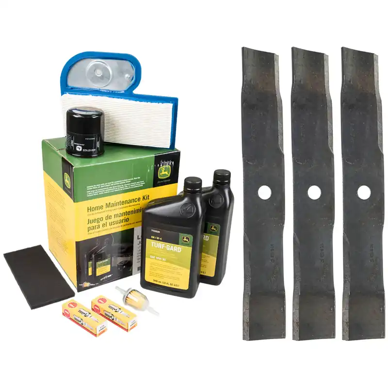 Buy Online John Deere 1001731 Maintenance Kit w/ Mulching Blades