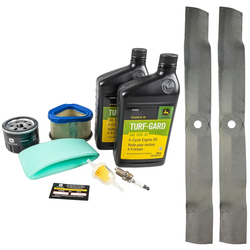 Place Order John Deere 1001940 Maintenance Kit / Mulching Blades