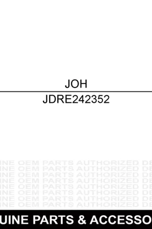 Affordable John Deere RE242352 Oil Line