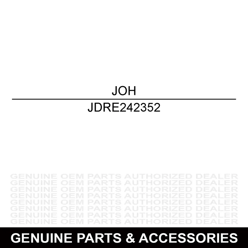 Affordable John Deere RE242352 Oil Line