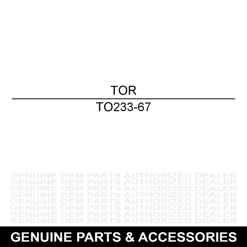 Toro 233-67 Chute Knob Genuine