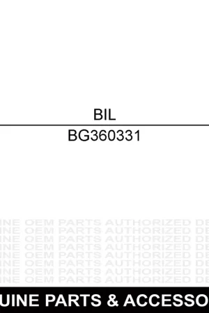 Billy Goat 360331 Drive Shaft Direct From Factory