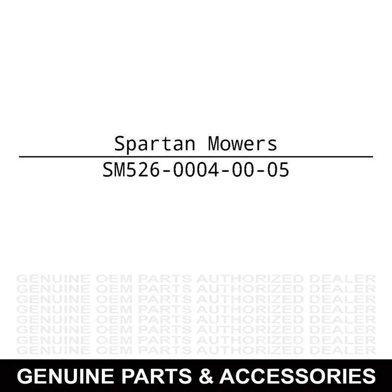 Spartan Mowers 526-0004-00-05 Rear Seat Mounting Plate Fast Shipping