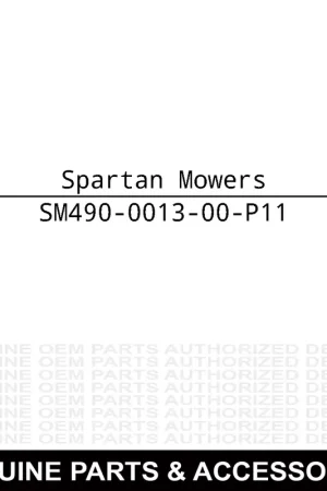 Spartan Mowers 490-0013-00-P11 Black Right Drive Arm Bracket Assembly Time-Limited