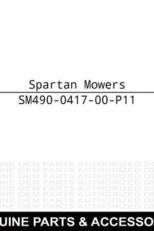 Spartan Mowers 490-0417-00-P11 Front Fork Shock Assembly 4 Seasonal Sale