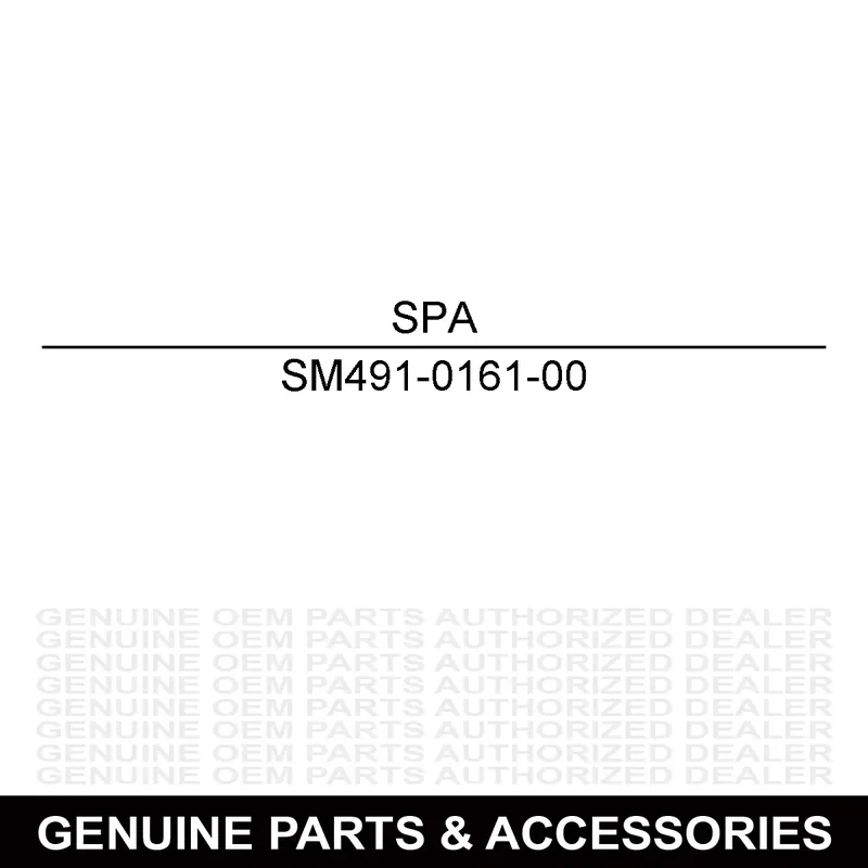 Spartan Mowers 491-0161-00 Stand-On Kg 726Cc Model Decal Weekend Sale