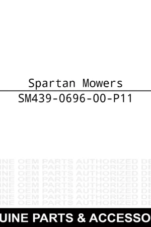 Spartan Mowers 439-0696-00-P11 Right Hand Engine Cowling Tank Upgrade New Release