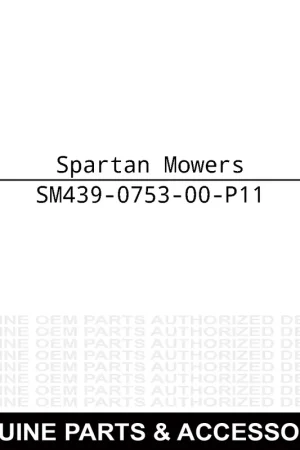 Spartan Mowers 439-0753-00-P11 Grey Top Arm Link Bracket Super Sale
