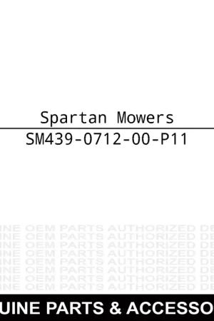 Spartan Mowers 439-0712-00-P11 Height Indicator Rod Bracket Brand New