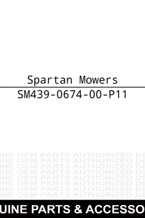 Spartan Mowers 439-0674-00-P11 Left Hand Control Panel Mount Low Price