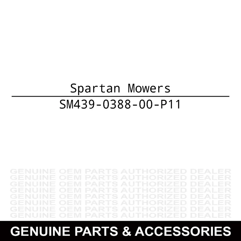 Spartan Mowers 439-0388-00-P11 Front Left Fork Suspension Bracket New Release