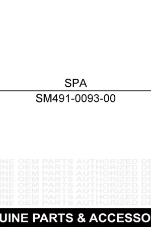 Spartan Mowers 491-0093-00 Console Decal High Quality
