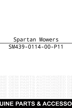 Spartan Mowers 439-0114-00-P11 Floorboard Order Now