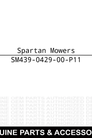 Spartan Mowers 439-0429-00-P11 Lower Seat Shock Mount Bracket In Demand