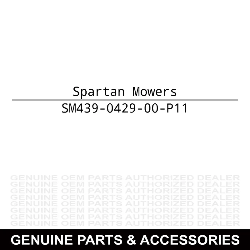 Spartan Mowers 439-0429-00-P11 Lower Seat Shock Mount Bracket In Demand